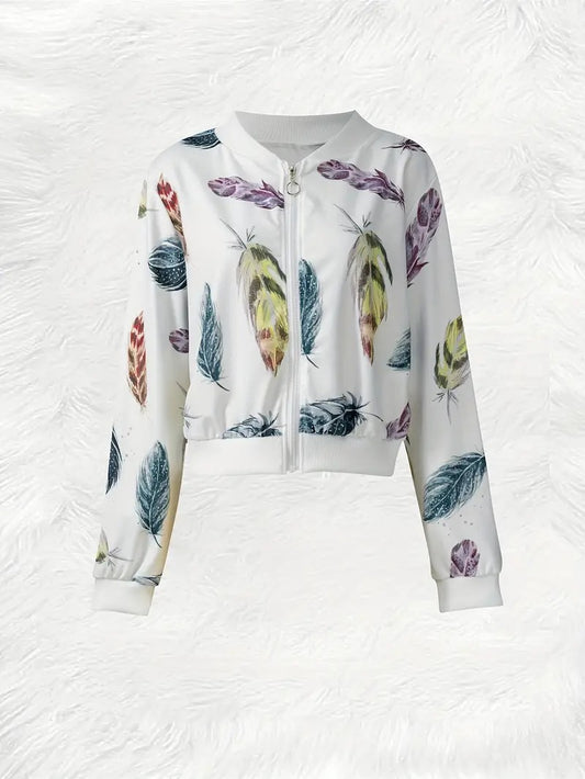 Floral Bliss Jacket For Woman