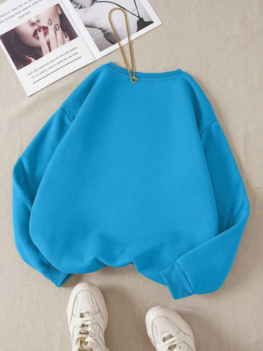 Serene Sky Sweatshirt For Women