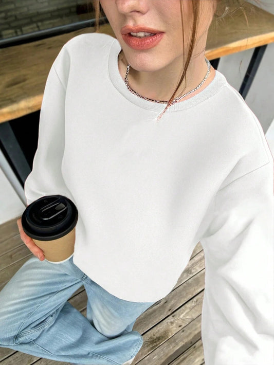 White Whisper Sweatshirt For Women