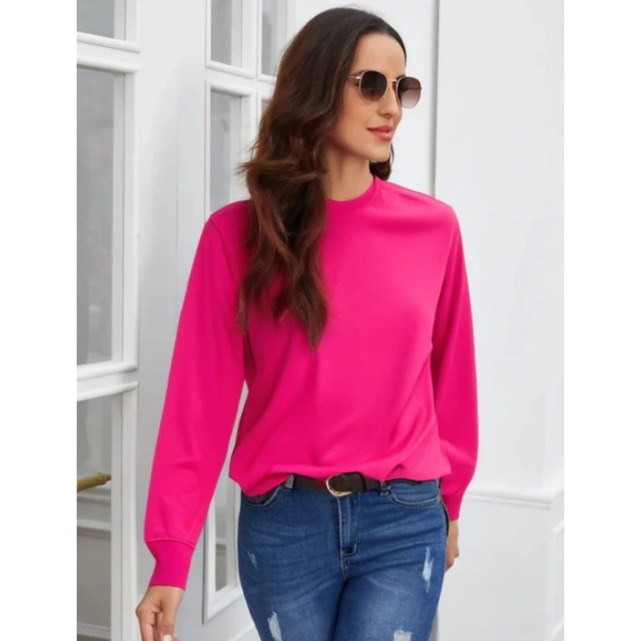 Pink Haze Sweatshirt For Women