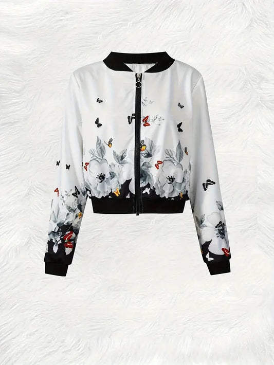 Floral Essence Jacket For Woman